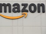 The Amazon logo is pictured outside the company's JFK8 distribution center in Staten Island, New York. The Amazon logo is pictured outside the company's JFK8 distribution center in Staten Island, New York.