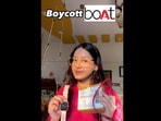 Vaishnavi Shukla took to Instagram and shared her review for boAt's products. 