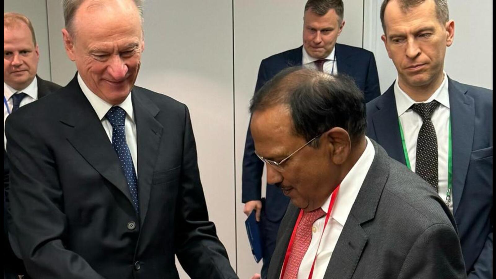 NSA Ajit Doval meets counterparts during security meet in Russia - Vimarsana News