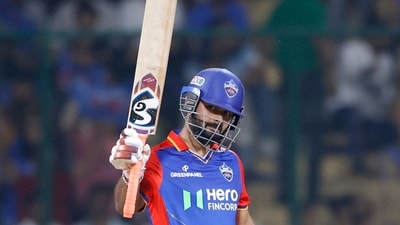 Earlier, Rishabh Pant smashed an unbeaten 88 as Delhi Capitals posted a mammoth 224/4 against Gujarat Titans. Pant was at his very best and smashed the GT bowlers all around the park with his incredible range of power-hitting. (IPL-X) Earlier, Rishabh Pant smashed an unbeaten 88 as Delhi Capitals posted a mammoth 224/4 against Gujarat Titans. Pant was at his very best and smashed the GT bowlers all around the park with his incredible range of power-hitting. (IPL-X)