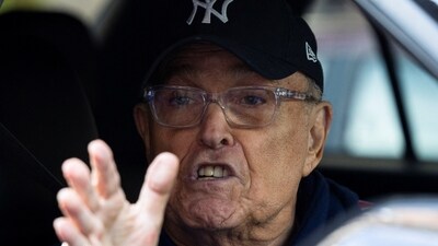 Rudy Giuliani calls Columbia protesters ‘terribly misguided people (REUTERS/Caitlin Ochs) (REUTERS)
