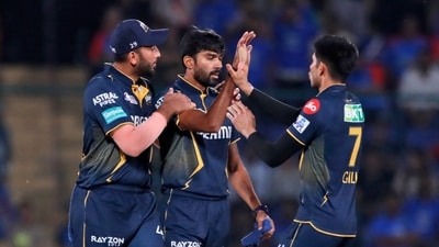 Sandeep Warrier ran riot with the new ball and claimed three wickets in the powerplay to put Delhi Capitals under the pressure. (AP) Sandeep Warrier ran riot with the new ball and claimed three wickets in the powerplay to put Delhi Capitals under the pressure. (AP)