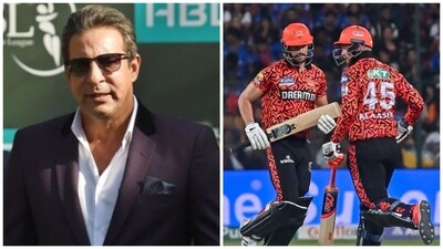 Wasim Akram was baffled by SRH's 'illegal' run fests at the IPL 2024 (AFP) Wasim Akram was baffled by SRH's 'illegal' run fests at the IPL 2024 (AFP)