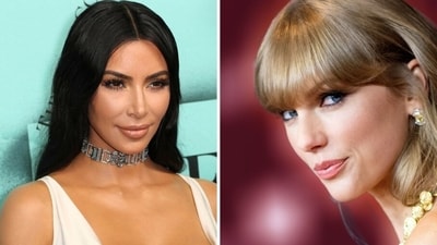 Kim Kardashian has reportedly moved on from her tiff with Taylor Swift Kim Kardashian has reportedly moved on from her tiff with Taylor Swift