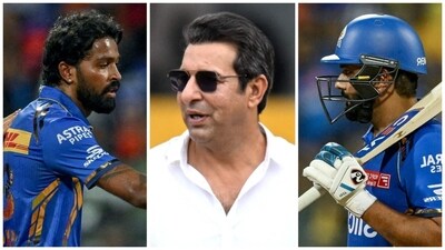 Talking about Hardik amid the IPL 2024, Akram has extended his support to Rohit's successor (AFP) Talking about Hardik amid the IPL 2024, Akram has extended his support to Rohit's successor (AFP)