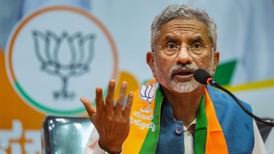 External affairs minister and BJP leader S Jaishankar at a press meet. (PTI file) External affairs minister and BJP leader S Jaishankar at a press meet. (PTI file)