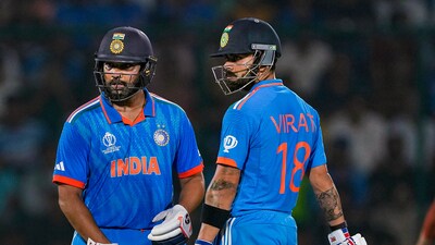 Rohit Sharma and Virat Kohli in action for India during the ODI World Cup last year (PTI) Rohit Sharma and Virat Kohli in action for India during the ODI World Cup last year (PTI)