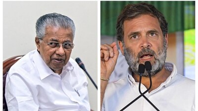 Pinarayi Vijayan and Rahul Gandhi have been at loggerheads for many weeks now though the Left is part of the Congress-led INDIA bloc. Pinarayi Vijayan and Rahul Gandhi have been at loggerheads for many weeks now though the Left is part of the Congress-led INDIA bloc.