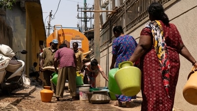 Bengaluru has also been facing an intense water crisis this summer in the absence of rain during the past monsoon season. (Reuters) Bengaluru has also been facing an intense water crisis this summer in the absence of rain during the past monsoon season. (Reuters)