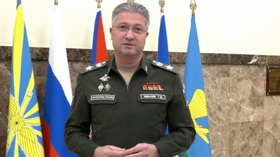 Timur Ivanov, deputy defense minister, in Moscow. (AP)