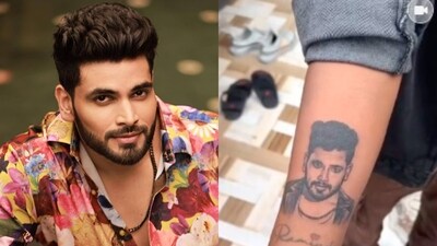 Shiv Thakare on fan getting his face tattooed Shiv Thakare on fan getting his face tattooed
