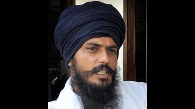 The Punjab Police had launched the crackdown after the February 23 incident last year in which Amritpal Singh and his supporters, some of them brandishing swords and guns, broke through barricades and barged into the police station in Ajnala, and clashed with police for the release of Lovepreet Singh Toofan, one of his aides. (PTI) The Punjab Police had launched the crackdown after the February 23 incident last year in which Amritpal Singh and his supporters, some of them brandishing swords and guns, broke through barricades and barged into the police station in Ajnala, and clashed with police for the release of Lovepreet Singh Toofan, one of his aides. (PTI)