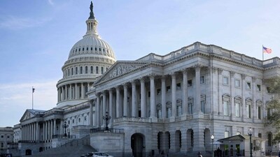 The US Senate voteed on the final foreign aid package of $95 billion in total military assistance to US allies. (AFP) The US Senate voteed on the final foreign aid package of $95 billion in total military assistance to US allies. (AFP)