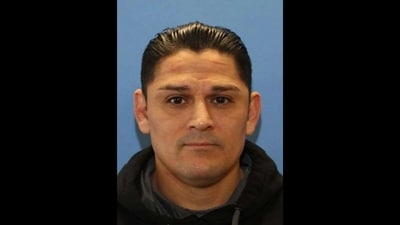 Ex-cop Elias Huizar was on the run after killing his ex-wife and his girlfriend in Washington state (West Richland Police Department) Ex-cop Elias Huizar was on the run after killing his ex-wife and his girlfriend in Washington state (West Richland Police Department)