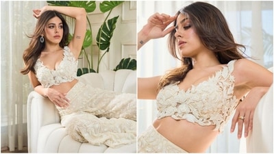 Alaya F's latest pictures are making the rounds on social media as the stylish diva stuns in an ethereal white ensemble. Alaya is a total stunner who never fails to hit fashion targets like a pro. Whether it's a mini dress or a chic jumpsuit, the actress pulls off every look to perfection. She is quite active on social media and her glam Insta-diaries are a treasure trove of fashion inspiration for all her followers. Just a few days ago, Alaya turned heads in a stunning pink ensemble and this time around, she serves up ethnic fashion goals with her stunning look in a white bralette and palazzo pants. (Instagram/@alayaf) Alaya F's latest pictures are making the rounds on social media as the stylish diva stuns in an ethereal white ensemble. Alaya is a total stunner who never fails to hit fashion targets like a pro. Whether it's a mini dress or a chic jumpsuit, the actress pulls off every look to perfection. She is quite active on social media and her glam Insta-diaries are a treasure trove of fashion inspiration for all her followers. Just a few days ago, Alaya turned heads in a stunning pink ensemble and this time around, she serves up ethnic fashion goals with her stunning look in a white bralette and palazzo pants. (Instagram/@alayaf)