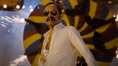 Fahadh Faasil plays a gangster in Aavesham and has been receiving praise for his performance.