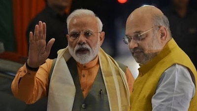 Prime Minister Narendra Modi and home minister Amit Shah.