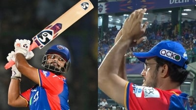 Rishabh Pant went berzerk on Mohit Sharma and led DC to a 4-run win over GT. (BCCI/Jio Cinema) Rishabh Pant went berzerk on Mohit Sharma and led DC to a 4-run win over GT. (BCCI/Jio Cinema)