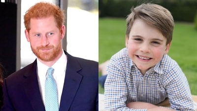 Prince Harry gifted Prince Louis a rare first-edition Winnie the Pooh book for his christening. Prince Harry gifted Prince Louis a rare first-edition Winnie the Pooh book for his christening.