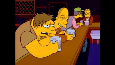 The Simpsons character Larry was part of the show for 35 years. (X/@SimpsonsTheory) The Simpsons character Larry was part of the show for 35 years. (X/@SimpsonsTheory)