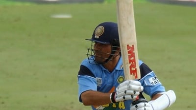 98 (75) vs Pakistan 2003 World Cup Centurion March 1, 2003 - Saeed Anwar's 101 off 126 balls had helped Pakistan set a target of 274 for India to chase. Tendulkar got to work quickly and smashed 98 runs in 75 balls. A 150kph scorcher from Shoaib Akhtar in the 28th over of the match led to his dismissal but Mohammad Kaif, Rahul Dravid and Yuvraj Singh then saw them through to victory. (Getty Images) 98 (75) vs Pakistan 2003 World Cup Centurion March 1, 2003 - Saeed Anwar's 101 off 126 balls had helped Pakistan set a target of 274 for India to chase. Tendulkar got to work quickly and smashed 98 runs in 75 balls. A 150kph scorcher from Shoaib Akhtar in the 28th over of the match led to his dismissal but Mohammad Kaif, Rahul Dravid and Yuvraj Singh then saw them through to victory. (Getty Images)
