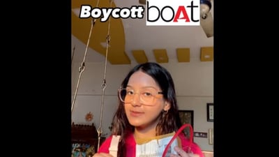 Vaishnavi Shukla took to Instagram and shared her review for boAt's products. (Instagram/@shukla_vaishnavi)