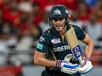 Gujarat Titans' captain Shubman Gill reacts after playing a shot during the Indian Premier League (IPL) Gujarat Titans' captain Shubman Gill reacts after playing a shot during the Indian Premier League (IPL)