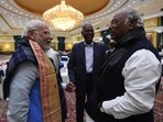A file photo of Prime Minister Narendra Modi with Congress president Mallikarjun Kharge. A file photo of Prime Minister Narendra Modi with Congress president Mallikarjun Kharge.