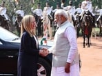 Narendra Modi spoke to Italian counterpart Giorgia Meloni on the occasion of Italy's Liberation Day. Narendra Modi spoke to Italian counterpart Giorgia Meloni on the occasion of Italy's Liberation Day.