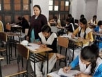 The Karnataka School Examination and Assessment Board (KSEAB) has released the admit cards for the upcoming Karnataka II PUC Examination 2 today, April 25, 2024. (PTI file)