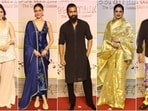 Alia Bhatt, Ananya Panday, Vicky Kaushal, Rekha and Salman Khan attend the Heeramandi special screening. Alia Bhatt, Ananya Panday, Vicky Kaushal, Rekha and Salman Khan attend the Heeramandi special screening.
