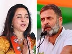 2024 Lok Sabha elections: BJP's Mathura candidate Hema Malini and Congress candidate from Wayanad Rahul Gandhi. 2024 Lok Sabha elections: BJP's Mathura candidate Hema Malini and Congress candidate from Wayanad Rahul Gandhi.