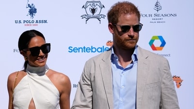 Prince Harry’s fight for police protection in the U.K. has received another setback. A judge on Monday, April 15, 2024 rejected his request to appeal an earlier ruling upholding a government panel’s decision to limit his access to publicly funded security after he quit as a working member of the royal family. (AP Photo/Rebecca Blackwell, File) (AP) Prince Harry’s fight for police protection in the U.K. has received another setback. A judge on Monday, April 15, 2024 rejected his request to appeal an earlier ruling upholding a government panel’s decision to limit his access to publicly funded security after he quit as a working member of the royal family. (AP Photo/Rebecca Blackwell, File) (AP)