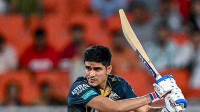 Gujarat Titans' captain Shubman Gill plays a shot during the Indian Premier League (IPL) Twenty20 cricket match (AFP) Gujarat Titans' captain Shubman Gill plays a shot during the Indian Premier League (IPL) Twenty20 cricket match (AFP)