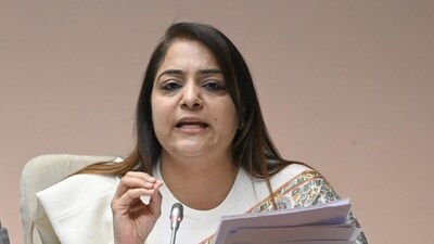 The term of the incumbent mayor, Shelly Oberoi, ended on March 31 but she will continue in her position till a new mayor is elected. (HT Photo) The term of the incumbent mayor, Shelly Oberoi, ended on March 31 but she will continue in her position till a new mayor is elected. (HT Photo)