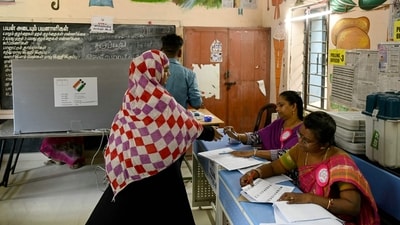 Voting in the second phase of the Lok Sabha election 2024 will be held on Friday. (Representational picture) (AFP) Voting in the second phase of the Lok Sabha election 2024 will be held on Friday. (Representational picture) (AFP)