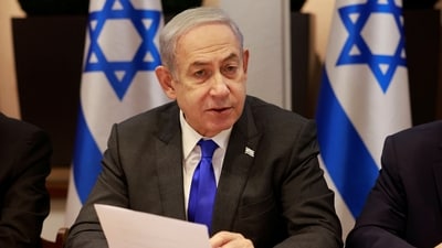 Amid anti-Israel protests at 21 U.S. campuses, Israeli Prime Minister Benjamin Netanyah denounces the alarming trend of antisemitic rhetoric and violence (Reuters)
