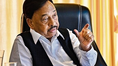 In an exclusive chat with HT, Rane says, “When I was in the Sena he saw me as a threat to his ambition of becoming CM. Even after I quit, he kept taking revenge. He initiated action against construction in my Mumbai house, lodged a false case to put me behind bars. He was expecting me to surrender. I did not. He will pay for what he has done to me.” (Anshuman Poyrekar/ Hindustan Times) In an exclusive chat with HT, Rane says, “When I was in the Sena he saw me as a threat to his ambition of becoming CM. Even after I quit, he kept taking revenge. He initiated action against construction in my Mumbai house, lodged a false case to put me behind bars. He was expecting me to surrender. I did not. He will pay for what he has done to me.” (Anshuman Poyrekar/ Hindustan Times)