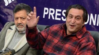 Kashmir-based Peoples Conference chairperson Sajad Lone. (HT Filr)