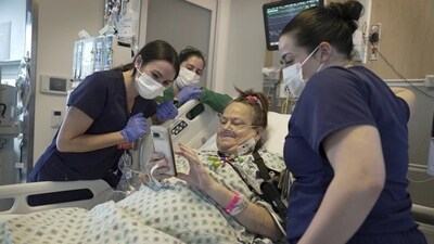 Lisa Pisano’s combination of heart and kidney failure left her too sick to qualify for a traditional transplant, and out of options (AP ) Lisa Pisano’s combination of heart and kidney failure left her too sick to qualify for a traditional transplant, and out of options (AP )