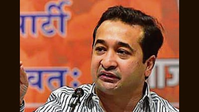 Nitesh Rane (Anshuman Poyrekar/HT PHOTO) Nitesh Rane (Anshuman Poyrekar/HT PHOTO)