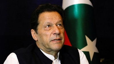 Former Pakistani Prime Minister Imran Khan. (Reuters)