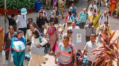A total of 1206 candidates with four from Outer Manipur constituency will contest elections in this phase. (PTI) A total of 1206 candidates with four from Outer Manipur constituency will contest elections in this phase. (PTI)