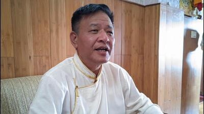 Penpa Tsering, the Sikyong or political leader of the government-in-exile. (HT Photo) Penpa Tsering, the Sikyong or political leader of the government-in-exile. (HT Photo)