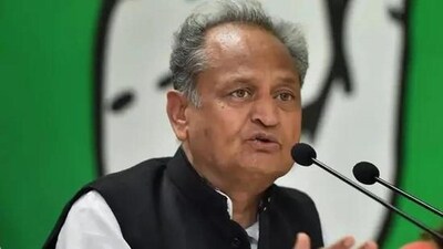 Former Rajasthan chief minister Ashok Gehlot. (File) (HT_PRINT) Former Rajasthan chief minister Ashok Gehlot. (File) (HT_PRINT)