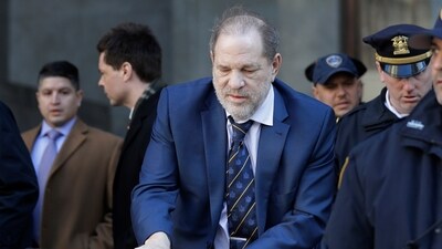 Netizens ARE outraged after Harvey Weinstein's conviction was overturned (AP Photo/Seth Wenig, File) (AP) Netizens ARE outraged after Harvey Weinstein's conviction was overturned (AP Photo/Seth Wenig, File) (AP)