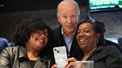 US President Joe Biden on Wednesday signed a bill that would potentially force Chinese TikTok parent firm ByteDance to divest the social media platform within nine months or face a nationwide ban in the country. (AFP) US President Joe Biden on Wednesday signed a bill that would potentially force Chinese TikTok parent firm ByteDance to divest the social media platform within nine months or face a nationwide ban in the country. (AFP)