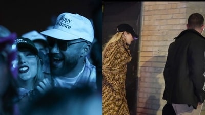 Taylor Swift and Travis Kelce spotted on double date with Gigi Hadid and Bradley Cooper in California