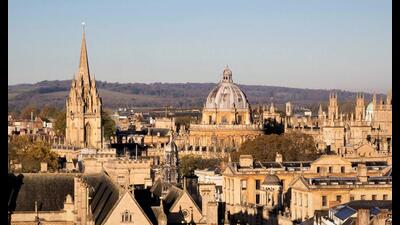 The city of dreaming spires: A view of Oxford (Photo courtesy Experience Oxfordshire)