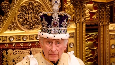 Britain's King Charles III (via REUTERS)